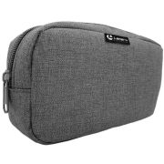 Пенал Lamark на одно отделение, на молнии, 210х110х45 мм, Лён серый