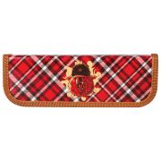 Пенал 1 отделение BRAUBERG, для учеников начальной школы, ламинированный картон, «Медведь», 19х7 см,