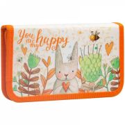 Пенал 1 отделение, 190*115 ArtSpace «Happy rabbit», ламинация