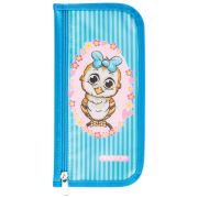 Пенал-косметичка ПИФАГОР для учениц начальной школы, «Совушка», 23х12 см, 226497