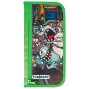 Пенал-косметичка ПИФАГОР для учеников начальной школы, «Монстры», 23х12 см, 226492