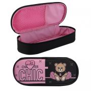 Пенал ткань, 1 отделение, 21*9*5 см Модный сезон Hatber NPk_59252