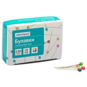 OfficeSpace Булавки 28 мм (150 шт.) разноцветный