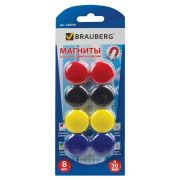 Магниты для доски BRAUBERG , ассорти