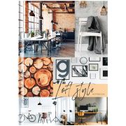 Бизнес-блокнот А4, 128л., OfficeSpace «Офис. Loft style», матовая ламинация
