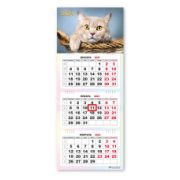 Календарь трио квартальный 2024 кот