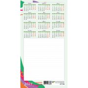 Календарь-блокнот на магните 2024 абстракция