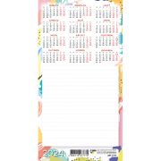 Календарь-блокнот на магните 2024 абстракция