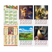 Календарь-плакат А1 2024 в наборе (30 шт. в уп.)