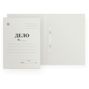 Скоросшиватель Дело белый DOLCE COSTO, 220 г/м2, немелованный картон