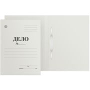 СКОРОСШИВАТЕЛЬ ДЕЛО БЕЛЫЙ LAMARK, 320 Г/М2, МЕЛОВАННЫЙ КАРТОН