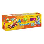 ИГРА Настольная ДОМИНО 28 карточек-Транспорт-