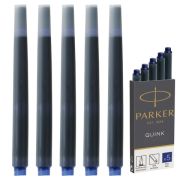 Картриджи чернильные Parker «Cartridge Quink» синие, 5шт., картонная коробка