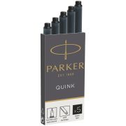Картриджи чернильные Parker «Cartridge Quink» черные, 5шт., картонная коробка