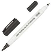 Attache Маркер для CD-дисков двухсторонний 0.5-1.2 мм, черный