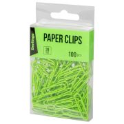 Berlingo Скрепки 28 мм  (100 шт.) зелeный
