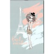 БЛОКНОТ НА СКОБЕ LAMARK СЕРИЯ «BEST VACATION», А6, 30 Л., 102Х162 ММ, КЛЕТКА