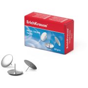 ErichKrause Кнопки металлические  (50 шт.) серебристый