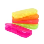 Пенал-футляр, 204*83*25 СТАММ «Creative», пластик, ассорти