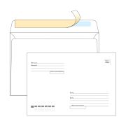 Конверт C5, OfficeSpace, 162*229мм, с подсказом, б/окна, отр. лента, Россия