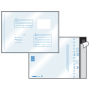 Пакет почтовый B4, UltraPac, 250*353мм, полиэтилен, отр. лента, 70мкм