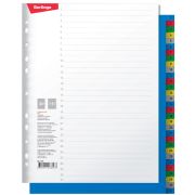 Разделитель листов Berlingo А4+, 31 лист, цифровой 1-31, цветной, пластиковый