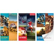 БЛОКНОТ НА СКОБЕ LAMARK СЕРИЯ «EXTREME MOMENTS», А6, 30 Л., 102Х162 ММ, КЛЕТКА