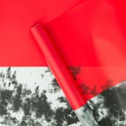 Пленка матовая 58см х 10м, Blot, красный, 55мкр