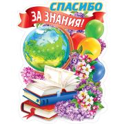Плакат «Спасибо за знания!»