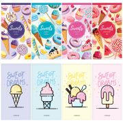 Блокнот А6 24л. на скрепке ArtSpace «Food trends. Микс»