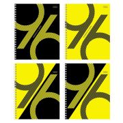 Тетрадь 96л А5ф ЛИНИЯ 60-65г/кв.м на гребне 4 диз.в блоке серия -Отражение-