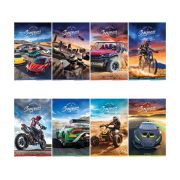 Блокнот А6 24л. на скрепке ArtSpace «Extreme racing»