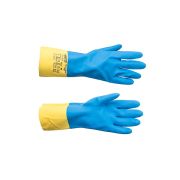 Перчатки защитные Колортек (Colortec HP300) синие с желтым (L (9))