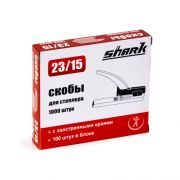 Скобы для степлера Shark, 23/15, 1000шт. в упаковке