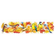 Плакат-растяжка «Птицы на рябине»