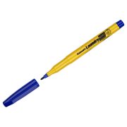 Маркер перманентный для ткани/для прачечных Luxor «Laundry» синий, пулевидный, 1-2мм