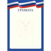 Грамота эконом с госсимволикой