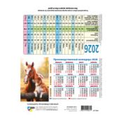 Календарь домик-табель 2026 символ года