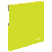 Папка на 2 кольцах Berlingo «Neon», 25мм, 700мкм, неоновая желтая