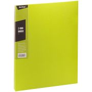 Папка на 2-х кольцах «Color Zone», 35 мм, 600 мкм, салатовая Berlingo, цвет зеленый, размер 305x17