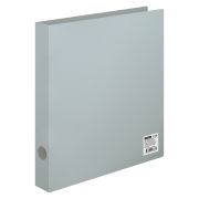 Папка на 2 кольцах OfficeSpace, 40мм, 500мкм, серая