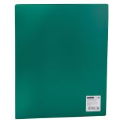 Папка на 2 кольцах OfficeSpace, 25мм, 500мкм, зеленая