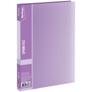 Папка c пружинным скоросшивателем Berlingo «Diamond», 17мм, 700мкм, п/прозрачная фиолетовая