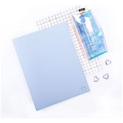 Папка с пружинным cкоросшивателем MESHU «Dew», 17мм, 500мкм, vanila sky