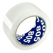 Клейкая лента упаковочная 50 мм х 66 м UNIBOB 805 (прозрачная)