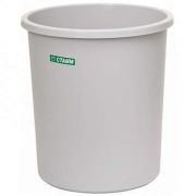 Корзина для бумаг СТАММ, 18л, цельная, серая