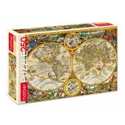 ПАЗЛЫ-ИГРА 250 элементов А3ф 400х280мм -Старинная карта-
