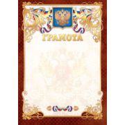 Грамота премиум с госсимволикой