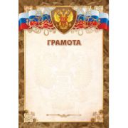 Грамота стандарт с госсимволикой
