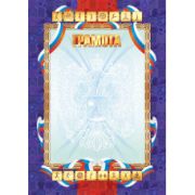 Грамота стандарт спортивная с госсимволикой